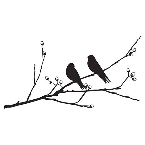 Love Bird Silhouette Vector at GetDrawings.com | Free for personal use Love Bird Silhouette ...