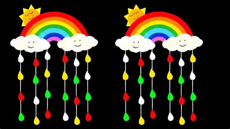 Paper Rainbow | Rainbow Craft For Kids | Rainbow Craft Ideas With Paper ...