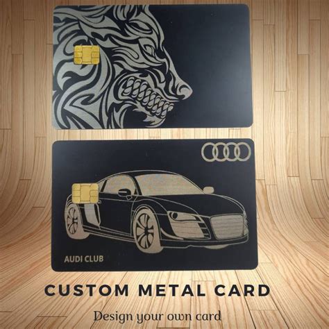 Custom Metal Credit Debit Card Made to Order | Etsy