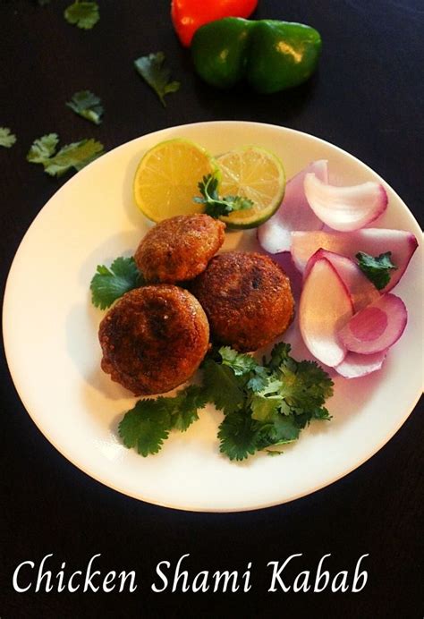 chicken shami kabab recipe - Yummy Indian Kitchen