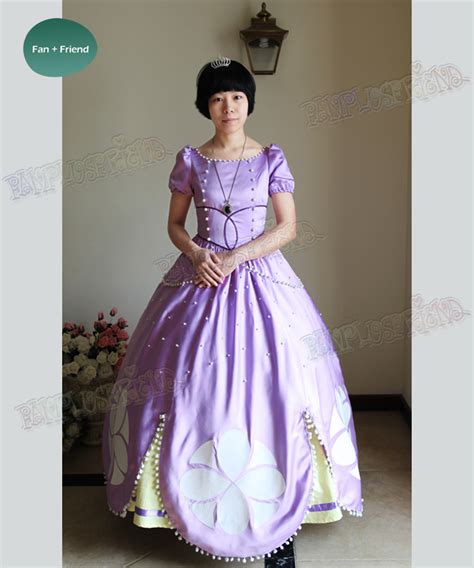 Disney Princess Sofia the First Cosplay Princess Sofia Costume Set