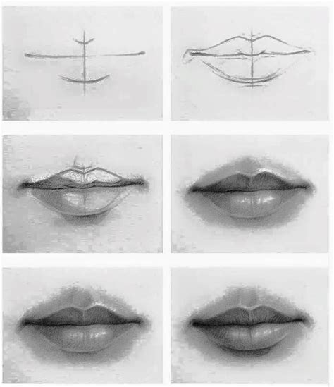 Pin by Almendra Purpura on sketch | Lips drawing, Sketches, Drawing people