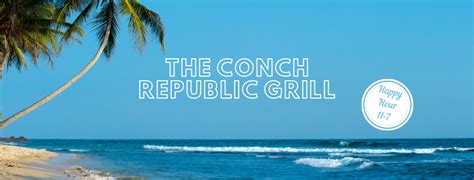 Conch Republic Grill - Home - North Redington Beach, Florida - Menu ...