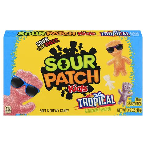 Sour Patch Kids Kids Tropical Soft & Chewy Candy - Shop Candy at H-E-B