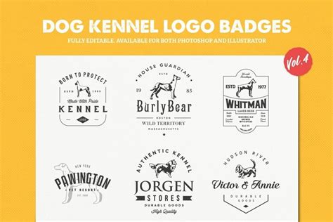 Dog Logos for Sale Vol.4 | Dog Logo Clothing Brand