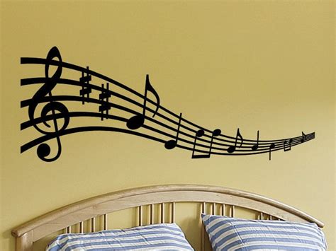 Wall Decal Sticker Musical Notes For Any Room by vgwalldecals