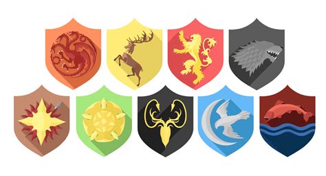 icons game of thrones - Buscar con Google | Game of thrones flags, Hbo ...