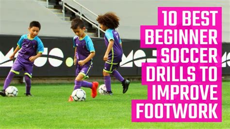 Best Beginner Soccer Drills to Improve Footwork | U6 & U8 Soccer Drills ...