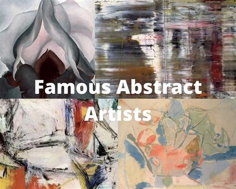 13 Most Famous Abstract Artists - Artst