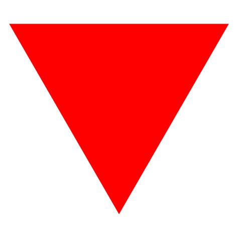 Red Triangle PNGs for Free Download