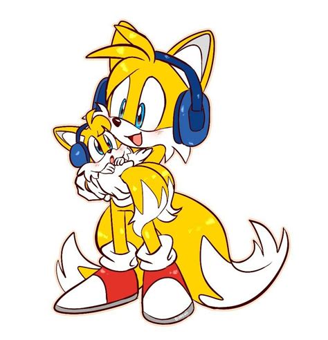 Tails and Lil' Tails Silver The Hedgehog, Shadow The Hedgehog, Hedgehog ...