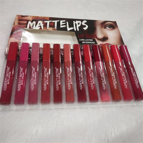 Huda Beauty Matte Lipstick Set Of 12 order online-cakegift.in