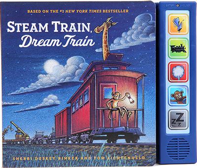 Steam Train, Dream Train Sound book - Poopsie's Gifts & Toys