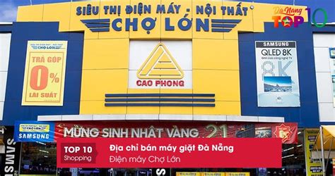 Top 10+ địa chỉ bán máy giặt Đà Nẵng chất lượng hàng đầu