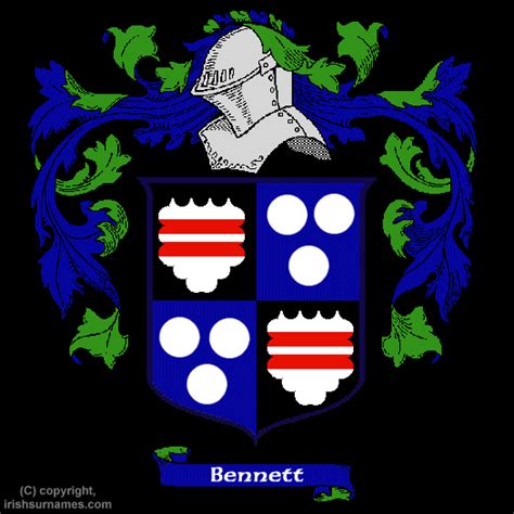 Bennett Coat of Arms, Family Crest - Free Image to View - Bennett Name ...