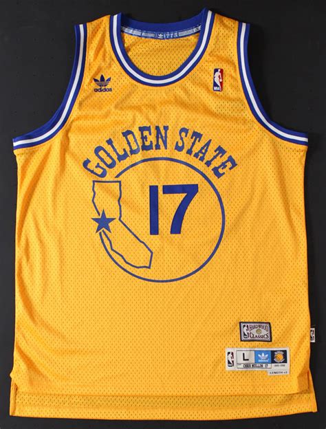 Chris Mullin Golden State Warriors Autographed Basketball Jersey