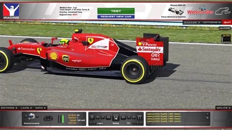 iRacing Formula 1 Test Drive - YouTube