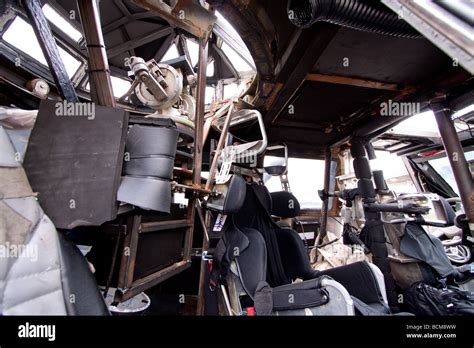 The interior of Sean Casey s Tornado Intercept Vehicle 2 during Project Vortex 2 Stock Photo - Alamy