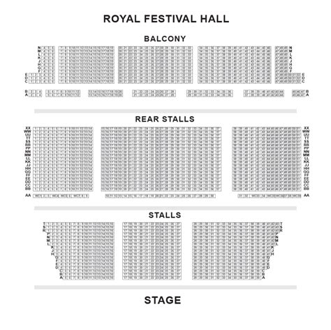 Royal Festival Hall Seating Plan - - London Box Office