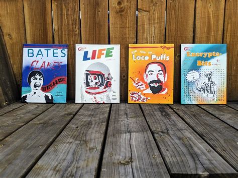 Cereal Box Serial Killer PRINT SET - Etsy