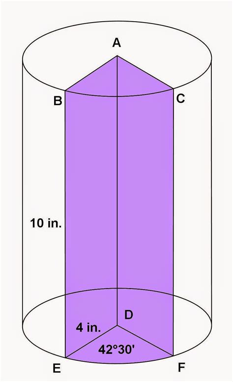 Math Principles: Right Circular Cylinder Problems, 13