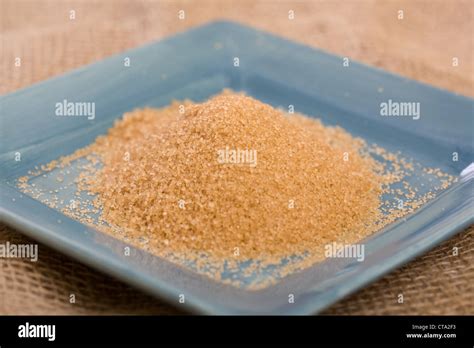 Vegan Raw Turbinado Sugar Stock Photo - Alamy