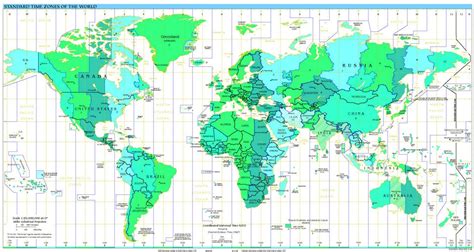 Lat Long Map Of World - Map