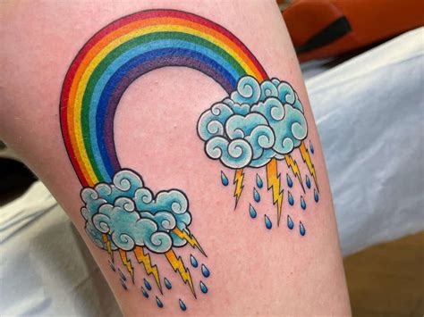 Share 53+ small rainbow tattoo latest - in.cdgdbentre