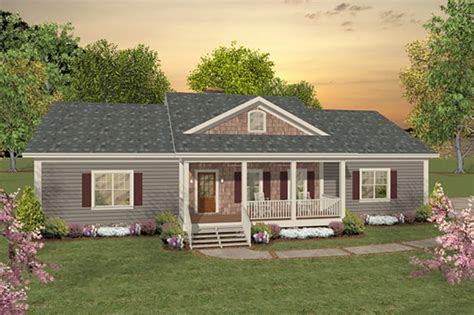 Ranch Style House Plan - 2 Beds 2.5 Baths 1500 Sq/Ft Plan #56-622 ...