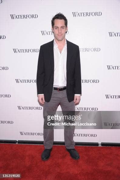 Actor Geoffrey Wigdor attends unveiling of Waterford Premier... News Photo - Getty Images