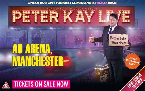 Peter Kay Tickets 2024 Sheffield - Pooh Marinna