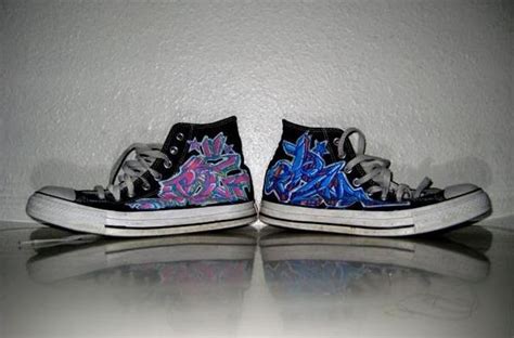 ART OF Graffiti on Converse Shoes