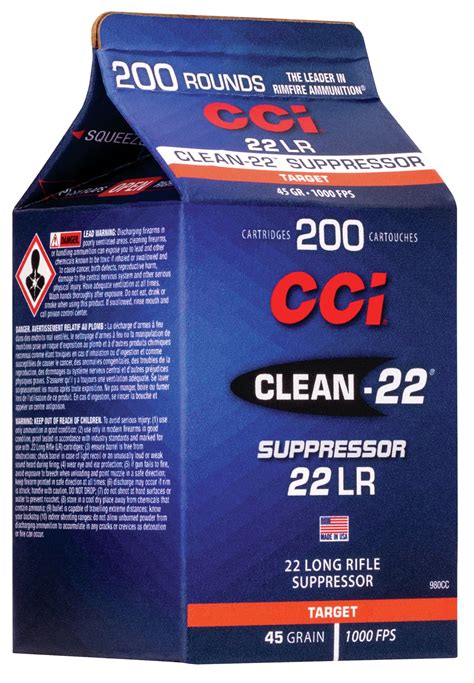 Buy Clean-22 Suppressor for USD 38.99 | CCI