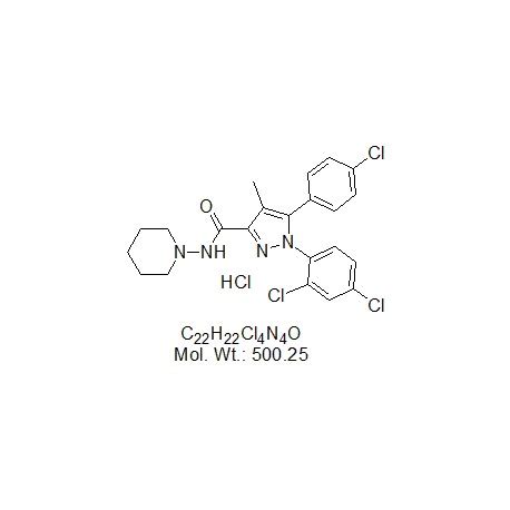 Rimonabant hydrochloride CAS: 158681-13-1