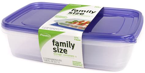 128 oz. Family Size Food Storage Containers | Presto Consumer