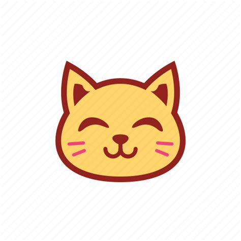 Cute, emoticon, expression, kitty, smile icon - Download on Iconfinder