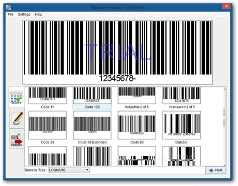 Barcode Generator 6.01.07 - Download, Review, Screenshots