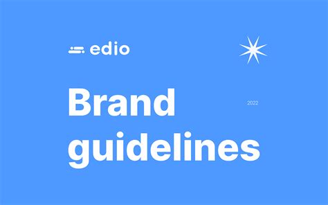 Edio Brand Guidlines on Behance