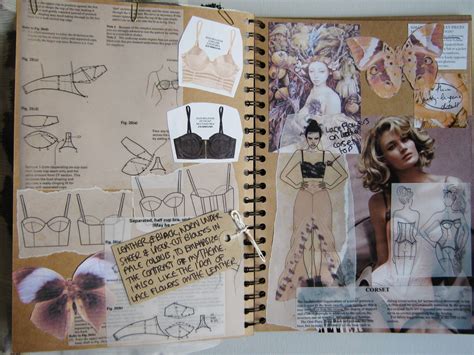 Key Inspirational Sketchbook Pages. | Sketch book, Fashion design ...