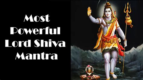 ॐ Most Powerful Lord Shiva Mantra to Remove Evil Negative Energy Shiva ...