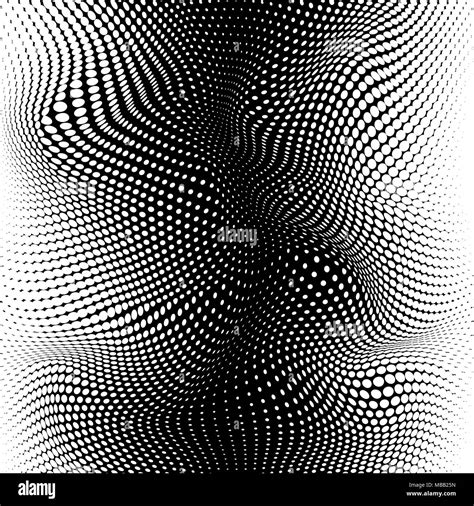 Abstract Halftone Texture. Gradient mesh halftone effect. Vector illustration Stock Vector Image ...