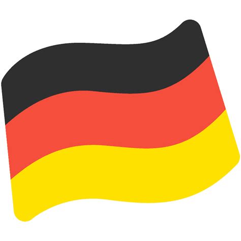 Germany flag emoji clipart. Free download transparent .PNG | Creazilla