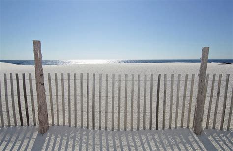 Sand Fence On Beach Photograph by Nine Ok