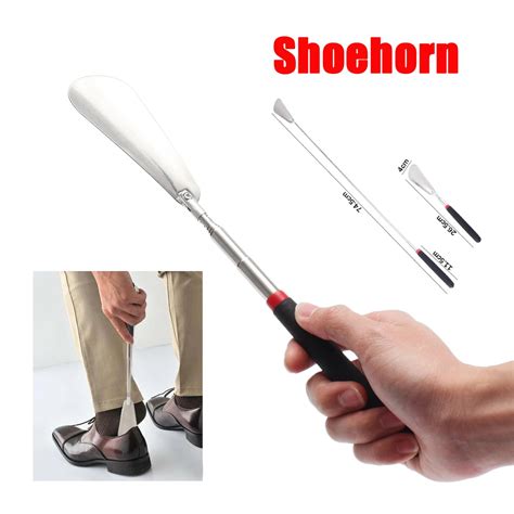 26.5~74.5cm Professional Shoe Spoon Tool Long Handle Shoehorn Flexible ...