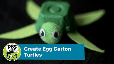 Egg Carton Turtles | Crafts for Kids | PBS KIDS for Parents - YouTube