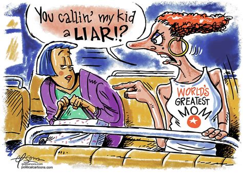 Don’t call my kid a liar | CARTOONS | Drawing Board | Opinion