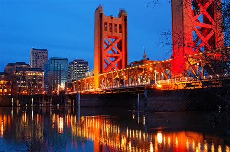 Tower Bridge Sacramento Photograph by James Kirkikis - Fine Art America