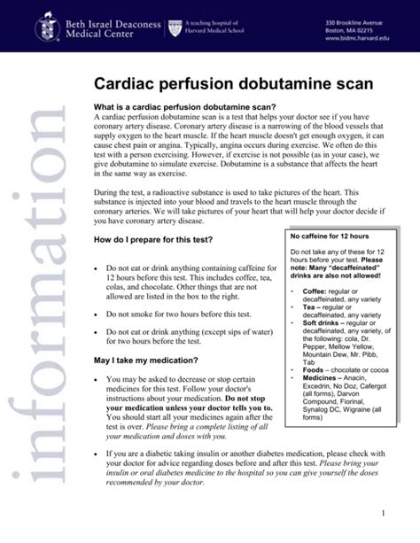 Persantine MIBI Scan