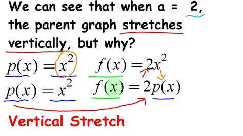 Vertical Stretch by a Factor of 2 Explained - YouTube