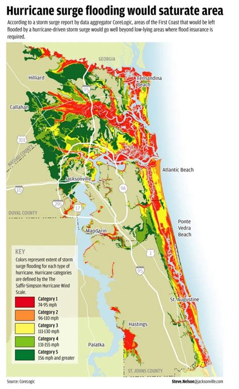 Nassau County Florida Flood Zone Map - Printable Maps